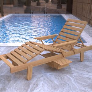 شيزلونج متحرك (Pyramid) بمخدع يدين